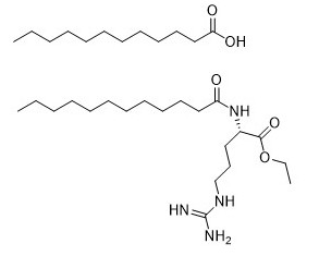 Αιθυλικό Laurate CAS 1193347-26-0 Lauroyl Arginate υγιείς πρόσθετες ουσίες τροφίμων C32H64N4O5