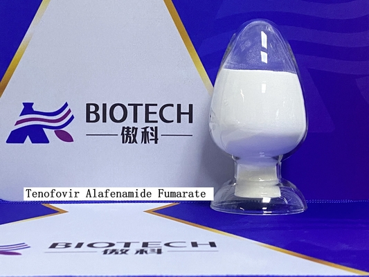 Fumarate CAS Tenofovir Alafenamide μεσαζόντων APIs Νο 1392275-56-7 για TFA το λευκό στη off-white αγνότητα 99% σκονών