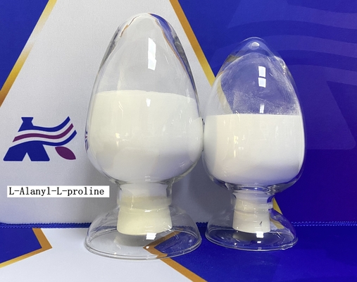 CAS 13485-59-1 Proline C8H14N2O3 αγνότητας 98% Λ Alanyl Λ σκονών Χ ΑΛΑ υπέρ OH άσπρα κοντά Polypeptides αλυσίδων