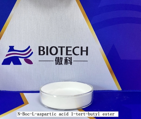 Boc-Asp-OtBu CAS Νο 34582-32-6 για την άσπρη αγνότητα 99% σκονών παραγώγων αμινοξέων