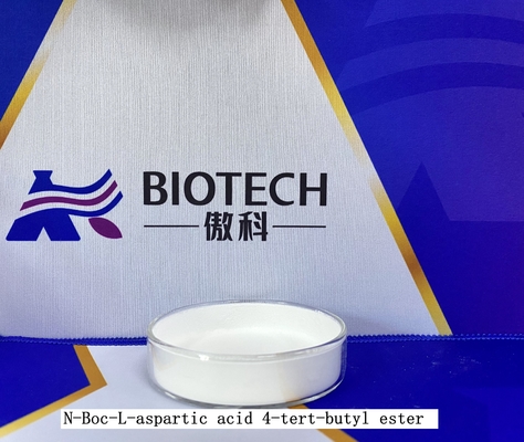 Boc-Asp (OtBu) - OH CAS Νο 1676-90-0 για την άσπρη αγνότητα 99% σκονών παραγώγων αμινοξέων