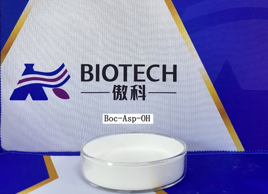 Boc-Asp-OH CAS Νο 13726-67-5 για την άσπρη αγνότητα 99% σκονών παραγώγων αμινοξέων