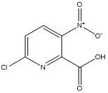6-χλωρο-3-Nitropyridine-2-καρβοξυλικός όξινη ετεροκυκλική σύνθετη αγνότητα 98% CAS 1204400-58-7