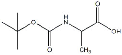 Υψηλής καθαρότητας N- Tert-Butoxycarbonyl -L-Alanine CAS 15761-38-3 Λευκή σκόνη MF C8H15NO4 EINECS αριθ. 239-847-8