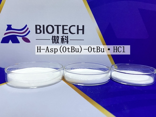Καθαρότητα 98% CAS 1791-13-5 Παράγωγα αμινοξέων H-Asp(OtBu)-OtBu·HCl C12H24ClNO4