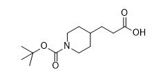 CAS 154775-43-6 Χημικές ουσίες προσαρμοσμένες 3-[1-(Tert-Butoxycarbonyl)Piperidin-4-Yl]Προπανικό οξύ