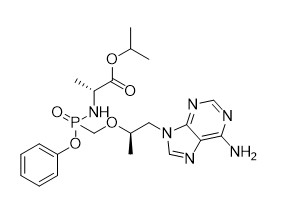 Ισοπροπύλιο ((SR) - ((((Ρ) - 1 (6-αμινο-9H-purin-9) propan-2) oxy) μεθυλικό) (phenoxy) phosphoryl) - δ -δ-alaninate αγνότητα 95%