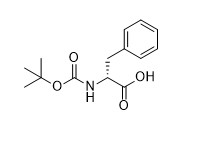 Άσπρη αγνότητα 99% σκονών Νο 18942-49-9 BOC Δ φαινυλαλανίνης COA Boc Δ Phe OH CAS