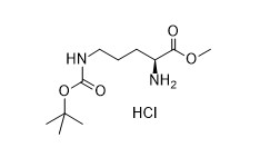 Χημικές ουσίες CAS 2480-96-8 C11H23ClN2O4 συνήθειας HCL Χ Orn Boc OMe