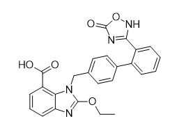 Λευκό CAS 147403-03-0 Azilsartan στους Off-White κρυστάλλινους μεσάζοντες αγνότητας 99% APIs σκονών