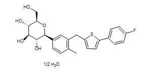 Νο 928672-86-0 λευκοί κρυστάλλινοι μεσάζοντες APIs σκονών αγνότητας 99% Canagliflozin Hemihydrate CAS