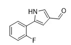 5 (2-Fluorophenyl) - 1H-Pyrrole-3-Carboxaldehyde CAS 881674-56-2 καφετής κίτρινος από την άσπρη σκόνη