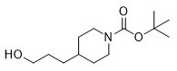 Ετεροκυκλική ένωση Tert-Butyl 4- ((3-Hydroxypropyl)-1-Carboxylate 97% CAS 156185-63-6