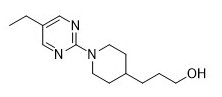 3-(1-(5-Εθυλοπυριμιδίνη-2-Υl) Πιπεριδίνη-4-Υl) Προπάν-1-Ολ CAS 1046815-82-0 Σκόνη 98%