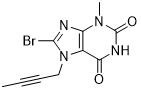8-Bromo-7 (αλλά-2-Ynyl) - 3-μεθυλικός-1H-Purine-2,6 (3H, 7H) - Νο 666816-98-4 λευκό Dione CAS από την άσπρη σκόνη