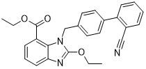 Αιθυλικός-2-Ethoxy-1 [[(2 " - cyanobiphenyl-4-Yl) μεθύλιο] βενζιμιδαζόλη] - 7-Carboxylate CAS 139481-41-7