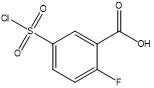 5 (Chlorosulphonyl) - 2-Fluorobenzoic όξινο ετεροκυκλικό σύνθετο CAS no.37098-75-2