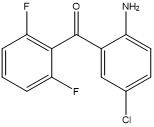 (2-αμινο-5-Chlorophenyl) (2,6-Difluorophenyl) Methanone ετεροκυκλικό σύνθετο CAS 28910-83-0