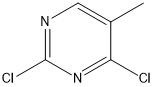 2,4-Dichloro-5-Methylpyrimidine APIs Intermediates CAS 1780-31-0 Καθαρότητα 98% C5H4Cl2N2