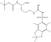 Παράγωγα αμινοξέων Boc-Arg(Pbf)-OH CAS. 200124-22-7 Καθαρότητα 98% C24H38N4O7S