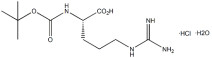 N-BOC-L-αργινίνη υδροχλωρίδιο CAS 35897-34-8 Λευκή σκόνη καθαρότητα 98% Σημείο τήξης 109°C Συνθήκες αποθήκευσης Σφραγισμένα σε στεγνό