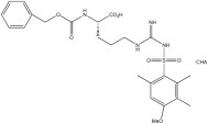 CAS 80745-09-1 Αμινοξέα παράγωγα Z-ARG MTR -OH CHA Λευκή σκόνη καθαρότητα 98% C30H45N5O7S