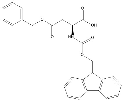 Παράγωγα αμινοξέων 98% καθαρότητας CAS 86060-84-6 Fmoc-Asp(OBzl)-OH C26H23NO6