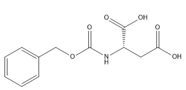 CAS 1152-61-0 Ν-καρβοβενζυλοξυ-L-ασπαρτικό οξύ 98% παράγωγα αμινοξέων C12H13NO6