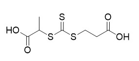 3 ((((1-Carboxyethyl) θειο) αντιδραστήριο CAS 870451-09-5 C7H10O4S3 ΣΥΝΟΛΩΝ Carbonothioyl) θειο) Propanoic όξινο