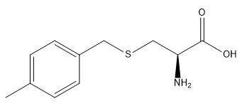 98% παράγωγα CAS 42294-52-0 χ-Cys αμινοξέος (4-MeBzl) - άσπρο στερεό OH C11H15NO2S