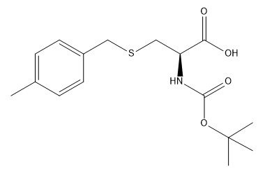 Παράγωγα CAS 61925-77-7 boc-Cys αμινοξέος αγνότητας 98% (Mbzl) - λευκό OH από την άσπρη σκόνη C16H23NO4S