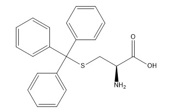 98% λευκό s-Trityl-λ-Cysteine C22H21NO2S παραγώγων CAS 2799-07-7 αμινοξέος από το άσπρο στερεό