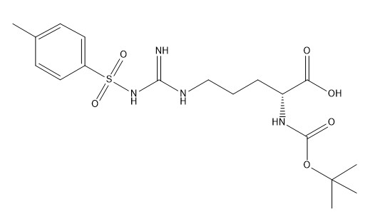 Παράγωγα CAS 61315-61-5 boc-δ-Arg αμινοξέος αγνότητας 98% (Tos) - OH C18H28N4O6S