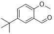 5-Τερτ-βουτυλο-2-ΟΜενζενζαλδεΰδη CAS αριθ. 85943-26-6 Κίτρινη σκόνη ή ελαιώδης ουσία 98% για τα ενδιάμεσα προϊόντα της μαροπιτάνης