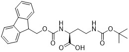 Ν Fmoc Ν Boc Λ 2 όξινο CAS Νο 125238-99-5 Fmoc κτύπημα Boc OH 99% 4 Diaminobutyric