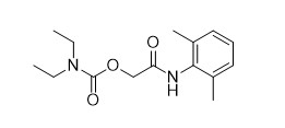 2-((2,6-Dimethylphenyl) amino)-2-oxoethyl diethylcarbamate για την ακαθαρσία Leostesin Λευκή σκόνη Καθαρότητα 97%