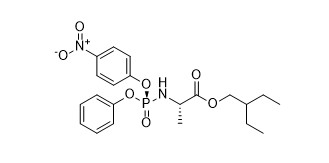N-[(S) - ((4-Nitrophenoxy) phenoxyphosphinyl]-L-alanine 2-ethylbutyl Ester 1354823-36-1 Κίτρινη έως ασπρά σκόνη 95%