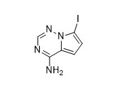 7-Iodopyrrolo [1,2-φ] [1,2,4] τριαζίνη-4-αμίνη CAS Νο 1770840-43-1 για την κίτρινη αγνότητα 95% σκονών Remdesivir