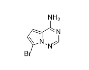Τριαζίνη-4-αμίνη CAS intermediates7-Bromopyrrolo APIs [1,2-φ] [1,2,4] Νο 937046-98-5 για την κίτρινη αγνότητα 95% σκονών Remdesivir