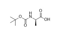 CAS Νο 7764-95-6 Boc Δ ΑΛΑ OH ειδική αγνότητα 99% σκονών αμινοξέων άσπρη