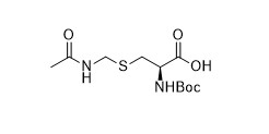 Boc-Cys (Acm) - OH CAS Νο 19746-37-3 για την άσπρη αγνότητα 98% σκονών παραγώγων αμινοξέων