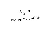 Boc-Asp-OH CAS Νο 13726-67-5 για την άσπρη αγνότητα 99% σκονών παραγώγων αμινοξέων