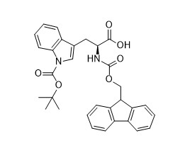 Fmoc-Trp (Boc) - OH CAS Νο 143824-78-6 για το λευκό παραγώγων αμινοξέων στη off-white αγνότητα 98% σκονών