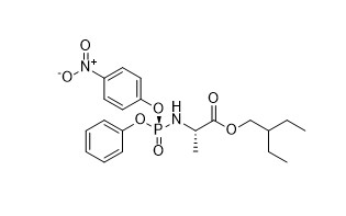 Μεσάζοντες ν-s-4 αλανίνη 2 εστέρας 1354823-36-1 APIs Nitrophenoxy Phenoxyphosphinyl Λ Ethylbutyl