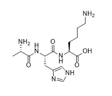 Χ ΑΛΑ Polypeptides CAS αλυσίδων Lys του OH η κοντή Νο 126828-32-8 άσπρη σκόνη 98%